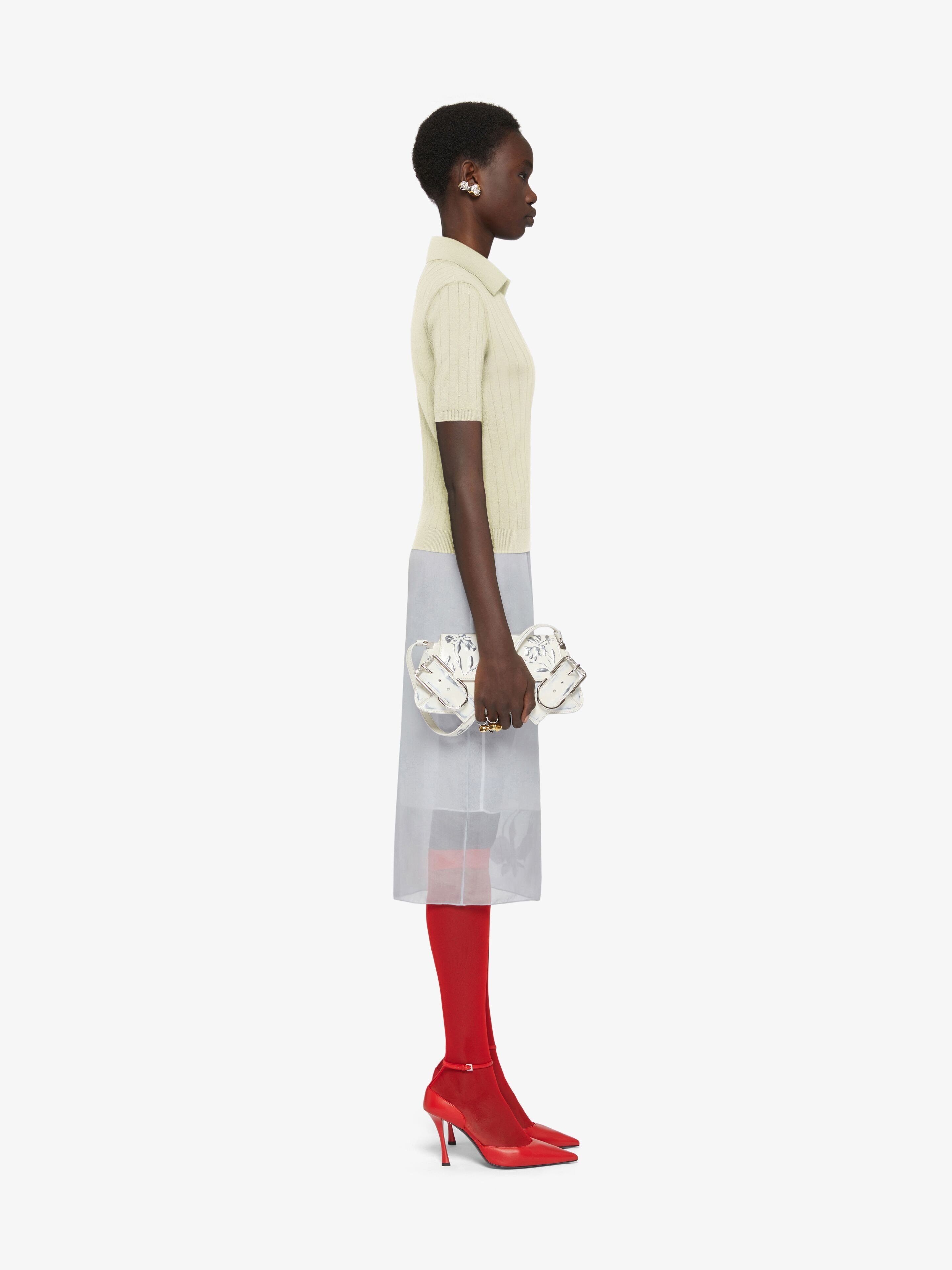Givenchy Skirt In Floral Dévoré Satin