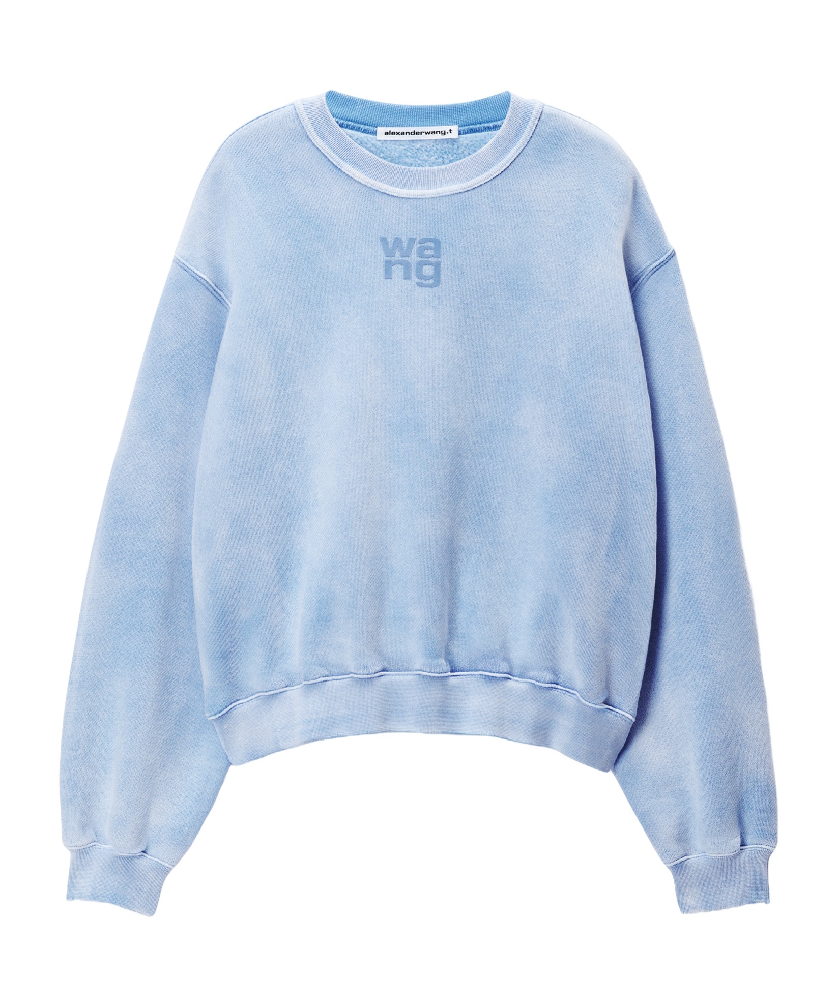 Alexander Wang Essential Sweatshirt In Blue