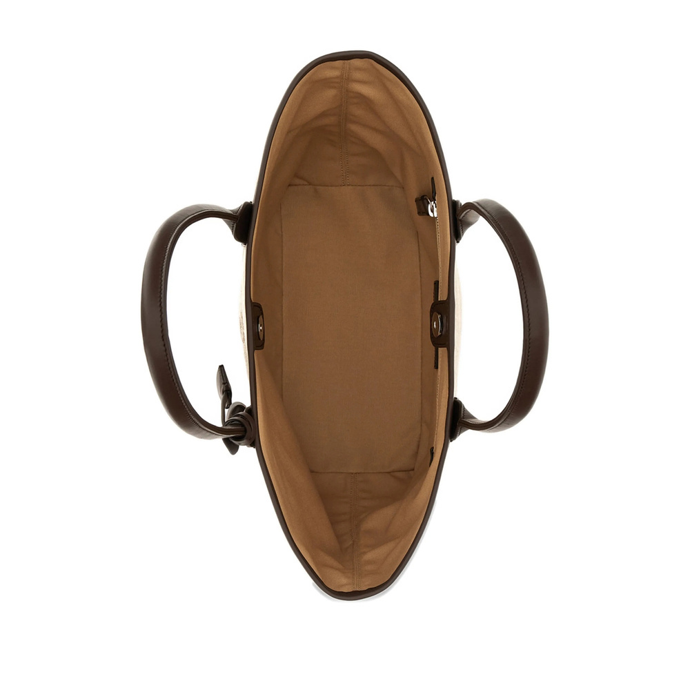 Hogan Top Handle Charm Tote Bag In Multi