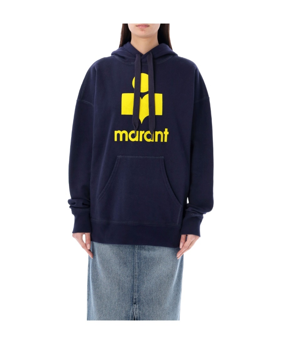 ISABEL MARANT ÉTOILE LONG-SLEEVED HOODED SWEATER