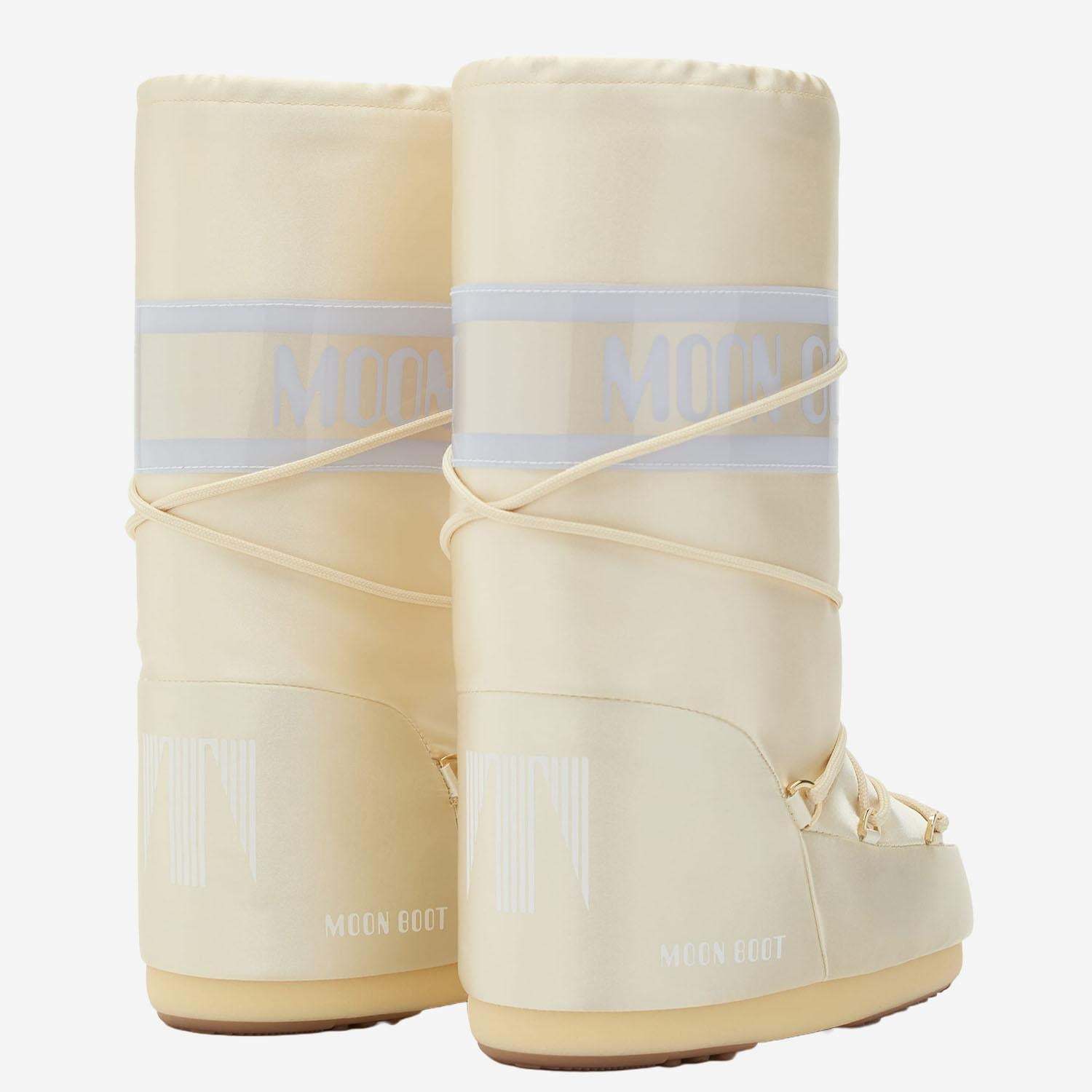 Moon Boot Icon Padded Lace-up Boots In Brown