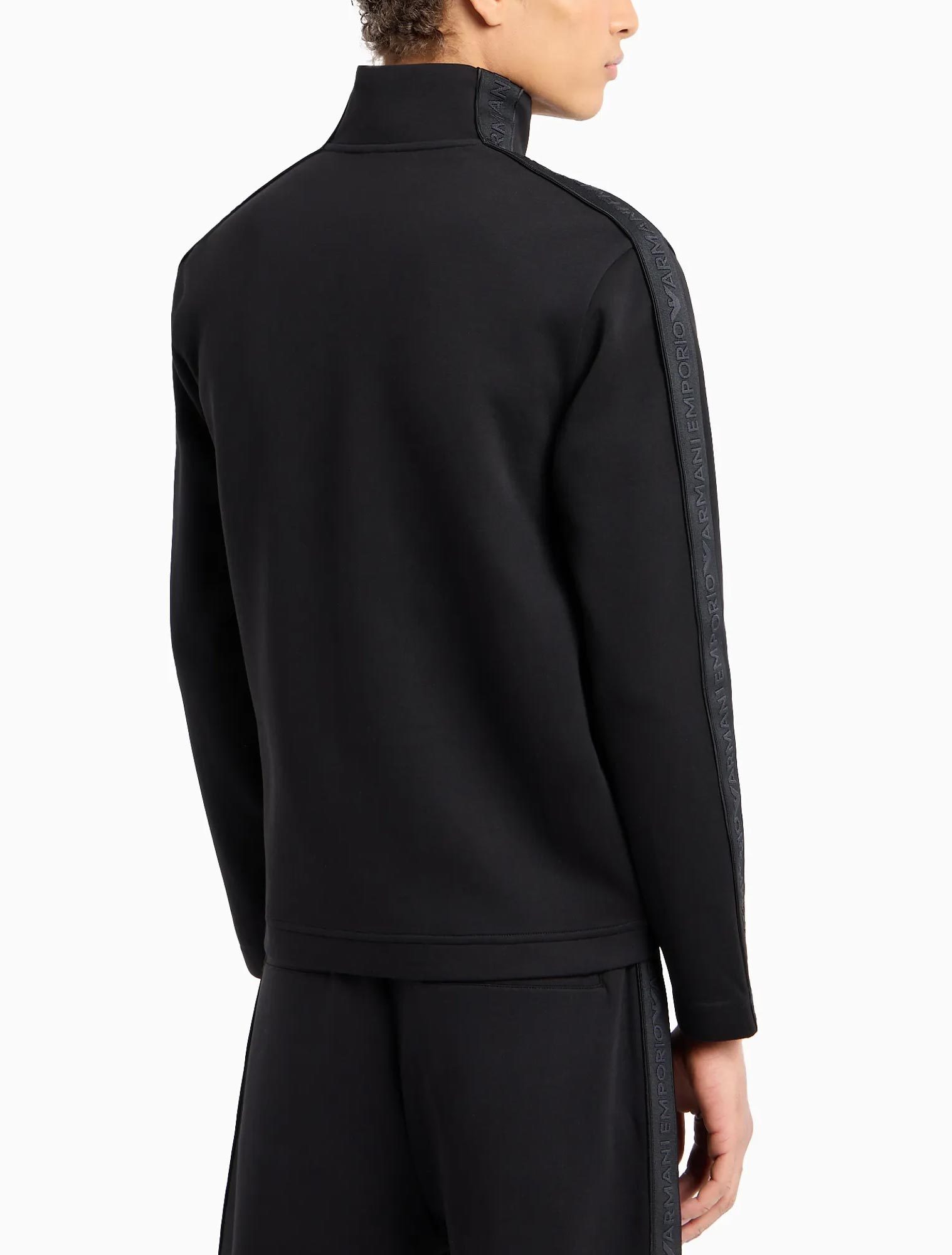 Emporio Armani Men's Blouson Jacket In Black