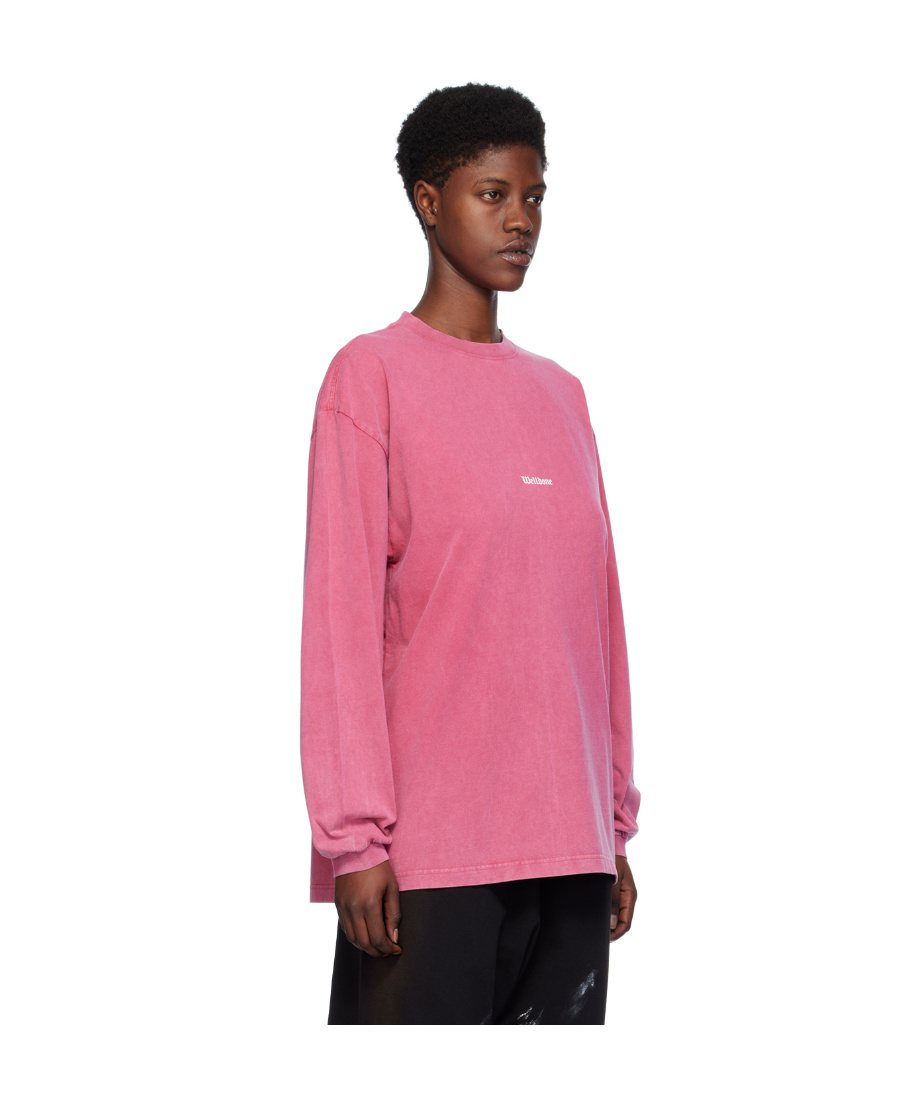 WE11 DONE GRAPHIC-PRINT COTTON SWEATSHIRT