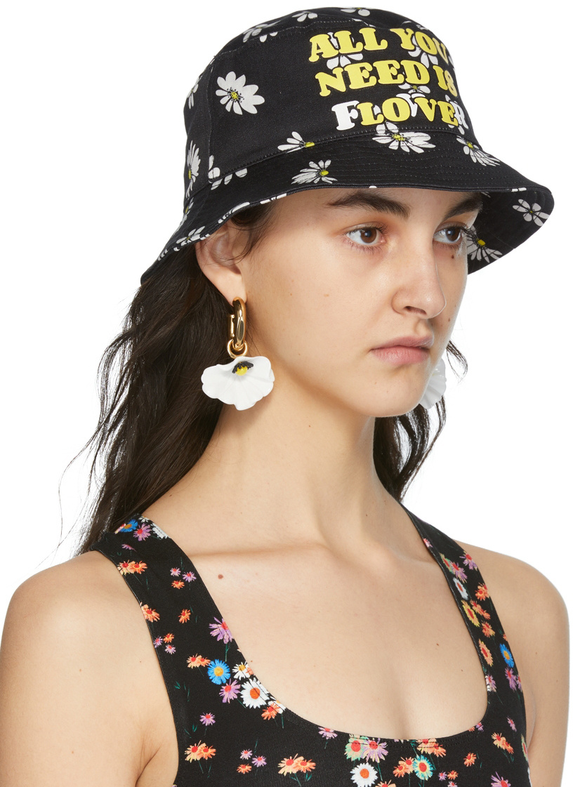 Rabanne Logo Multicolored Fisherman Hat In Nude