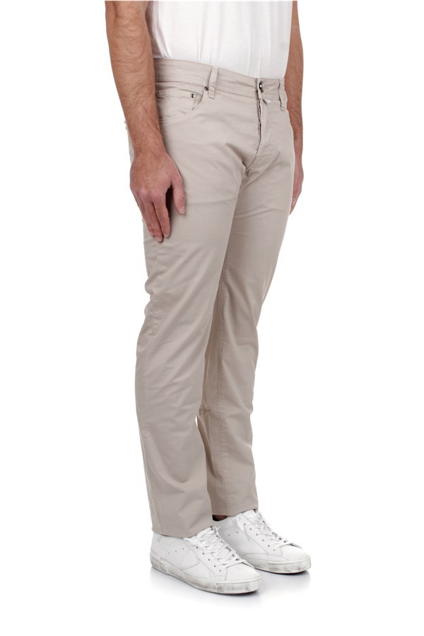 Jacob Cohen Courduroy Straight-leg Trousers In Gray