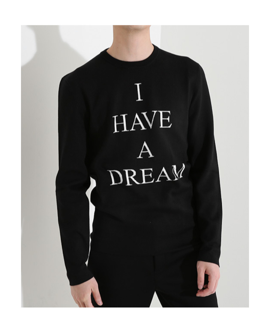Neil Barrett Round-neck Sweater In Black