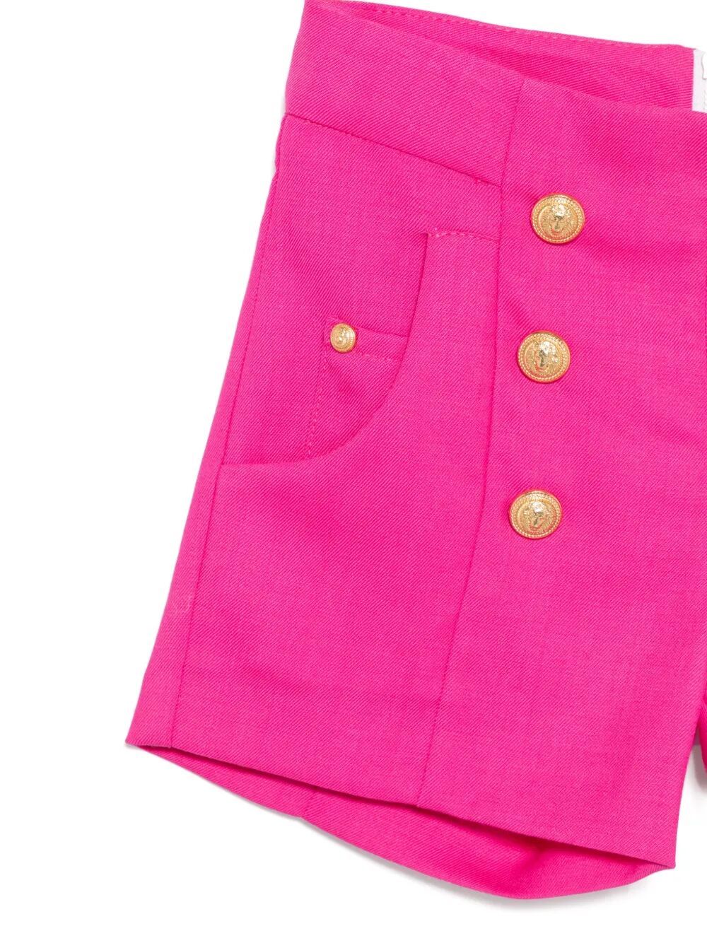 BALMAIN TWILL SHORTS