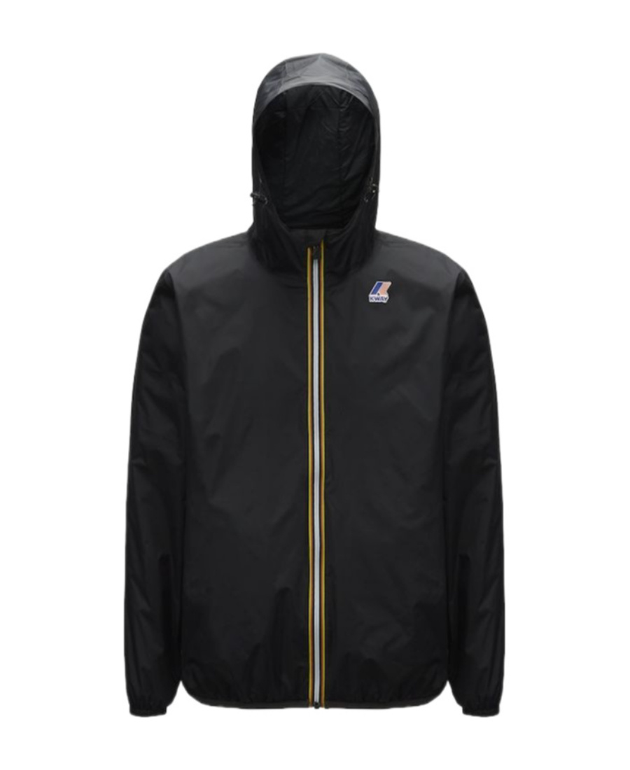 K-way Long-sleeved Casual Jacket In Black