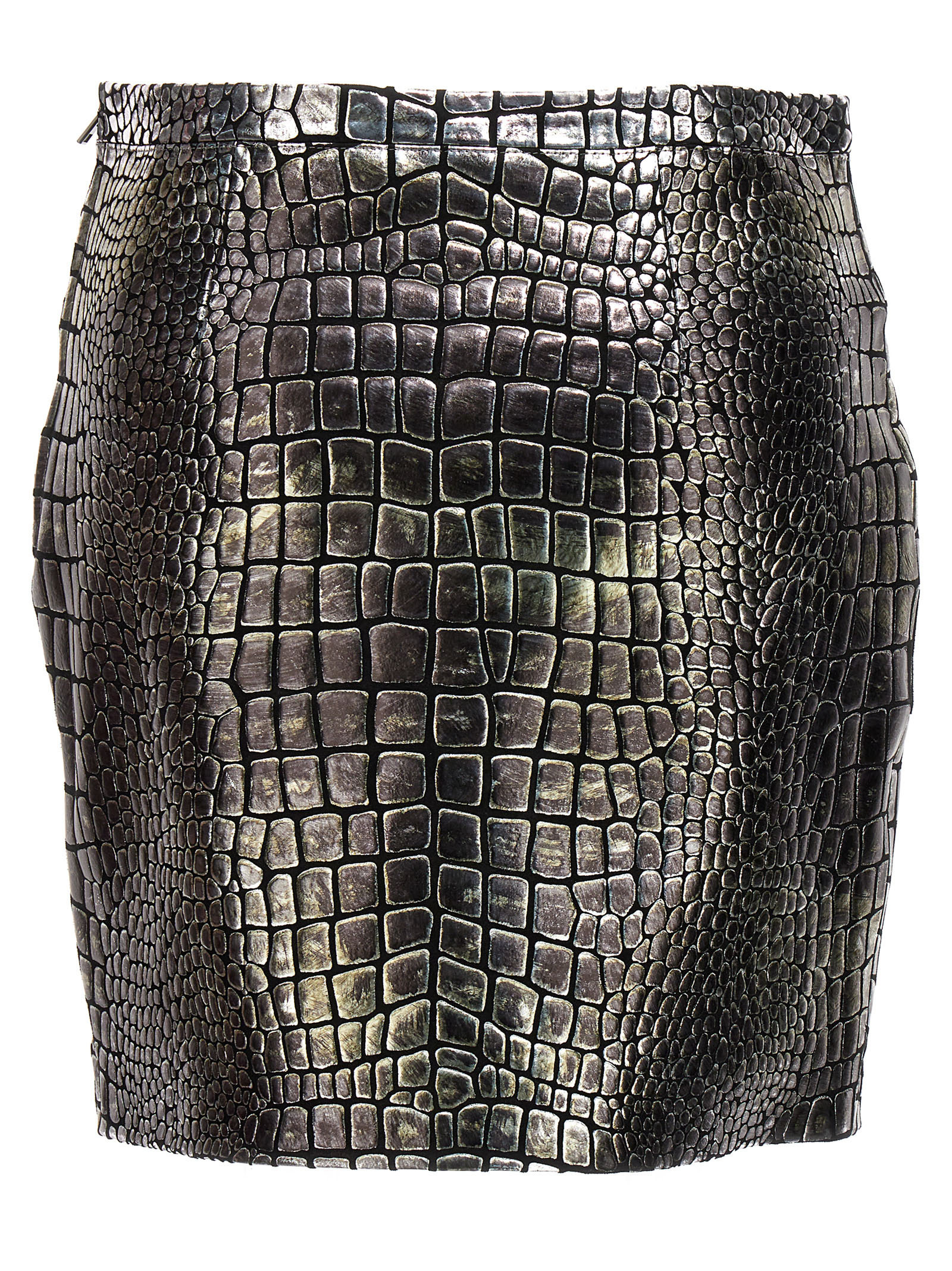 Tom Ford Pattern Skirt In Black
