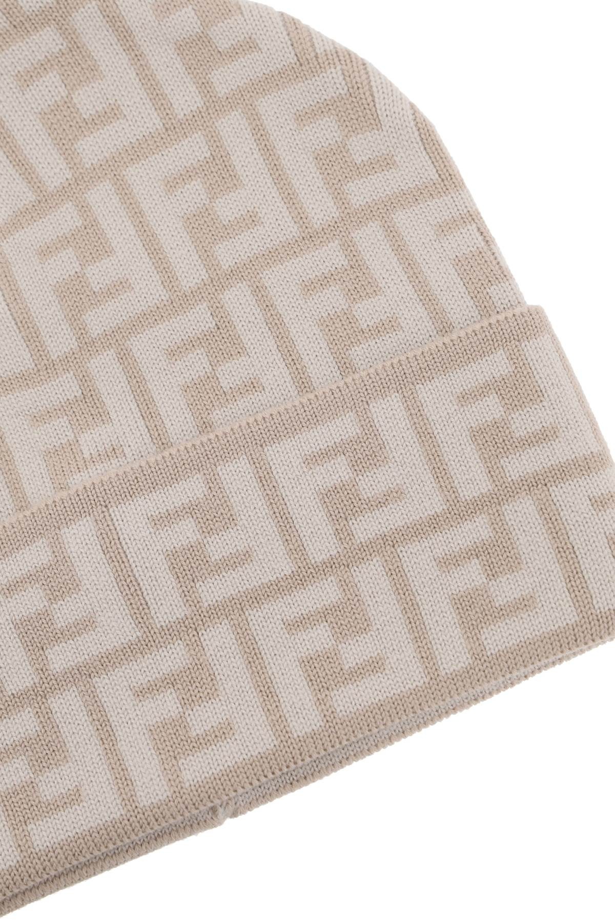 Fendi Logo Hat In Nude