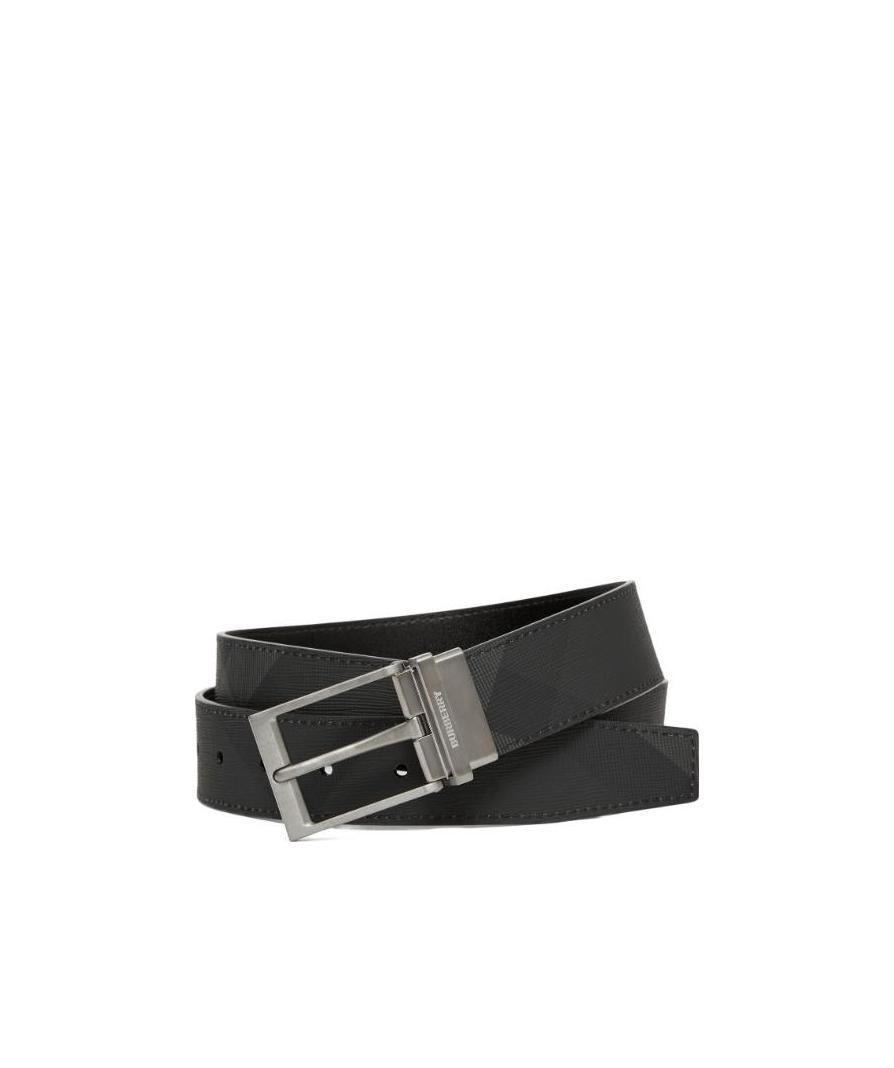 BURBERRY CHECK-PRINT REVERSIBLE BELT