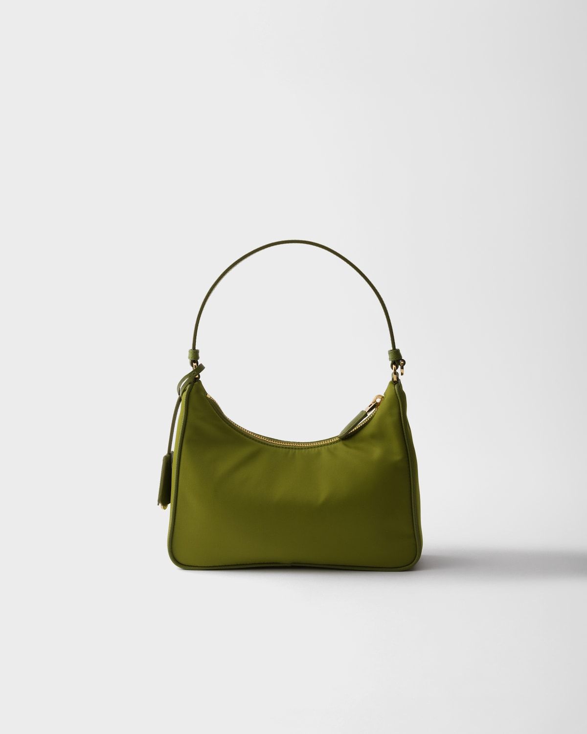 Prada Re-edition 2005 Re-nylon And Saffiano Mini Bag In Green