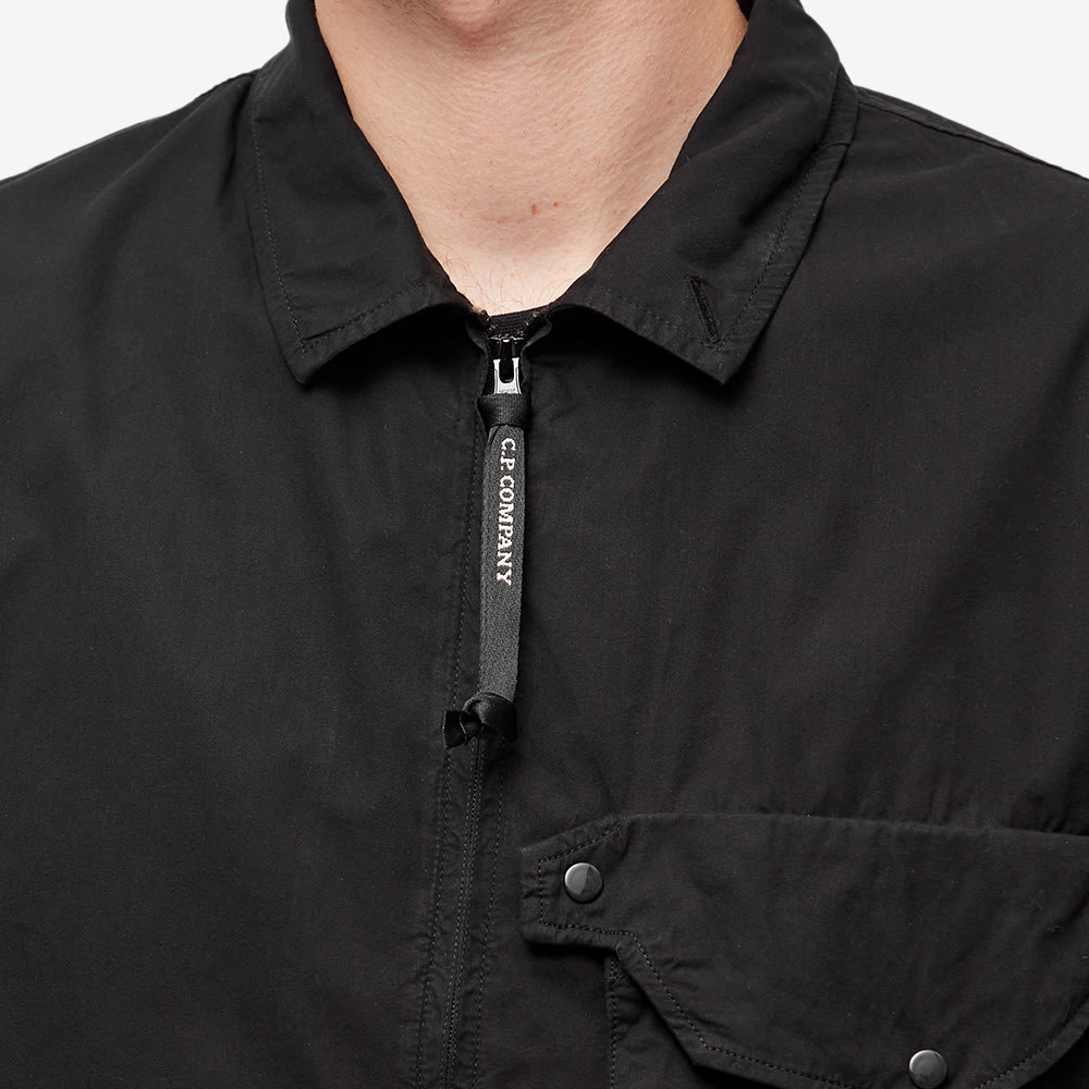 C.p. Company C.p.company Shirt Jacket In Black