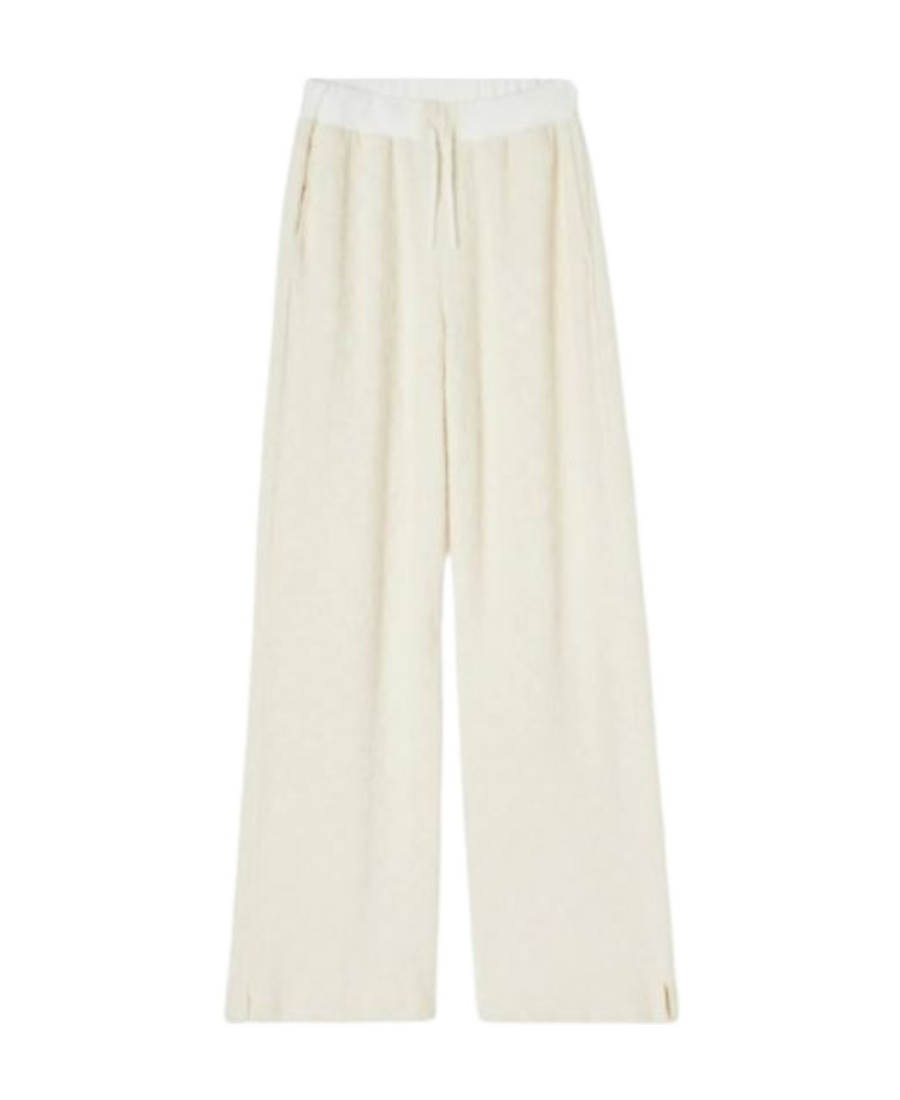 Ambush Logo Casual Pants In White