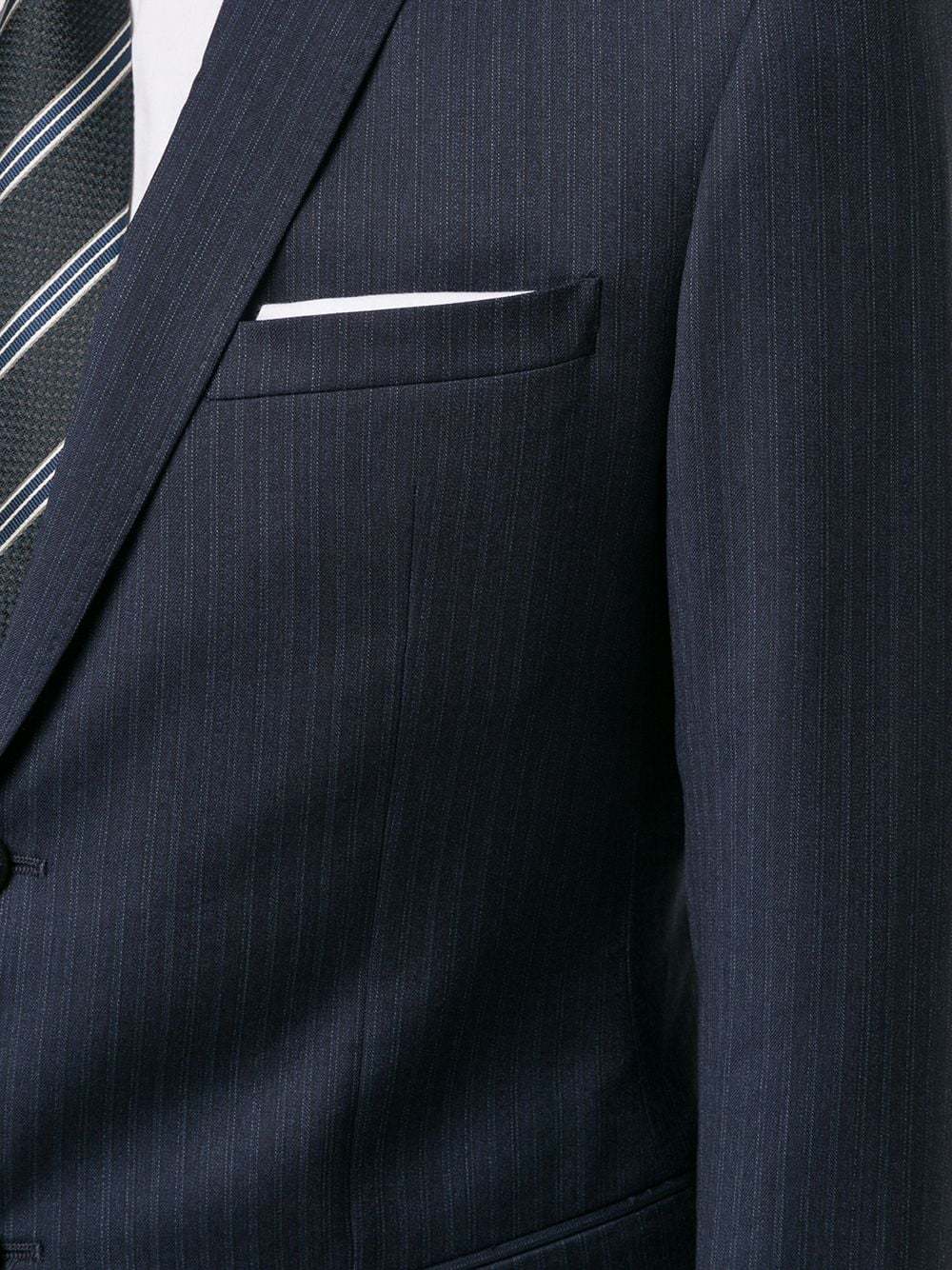 Emporio Armani Classic Two-piece Suit In Black