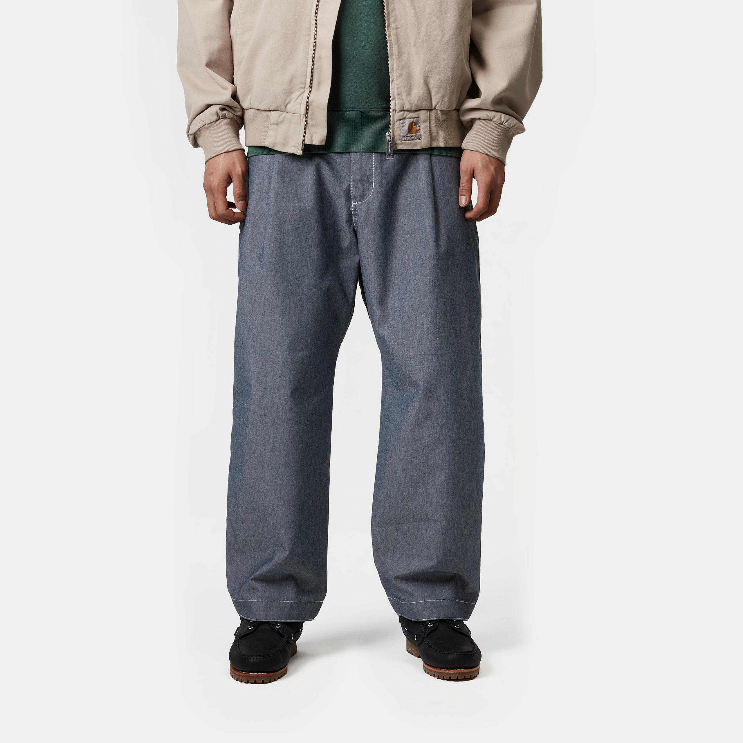 Carhartt Loose Tapered Lounge Pants In Gray
