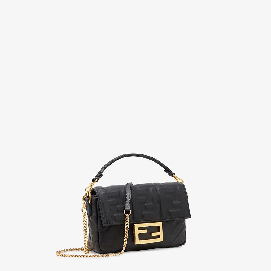 Fendi Baguette Shoulder Bag In Black
