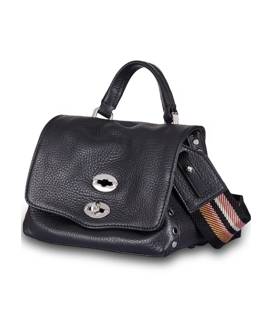 Zanellato Postina Foldover-top Mini Tote Bag In Blue