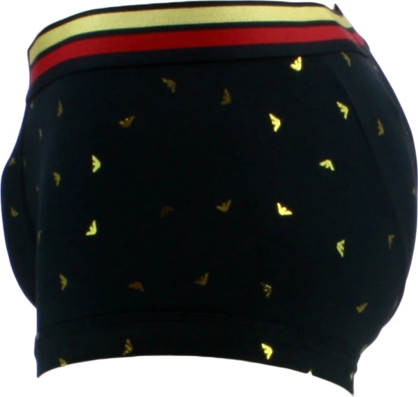 Emporio Armani Printed Boxer Underwear In Black