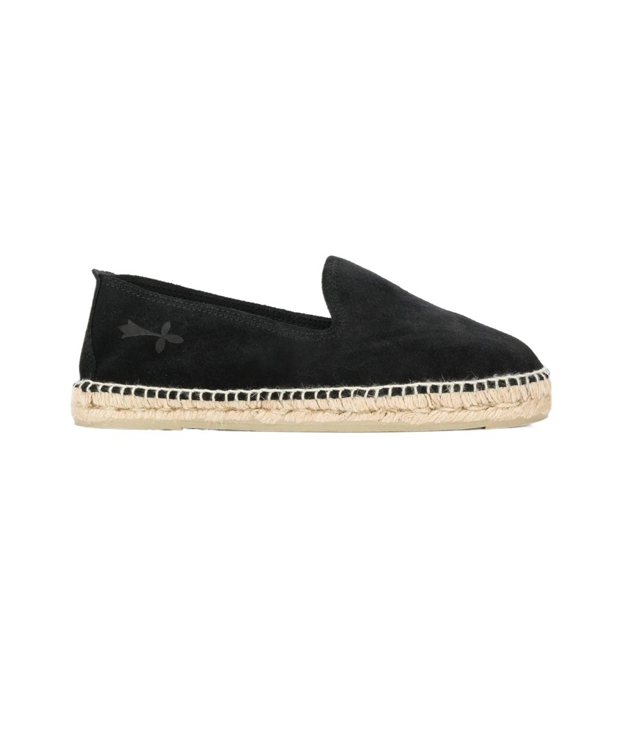 Manebi Flat Espadrilles In Black