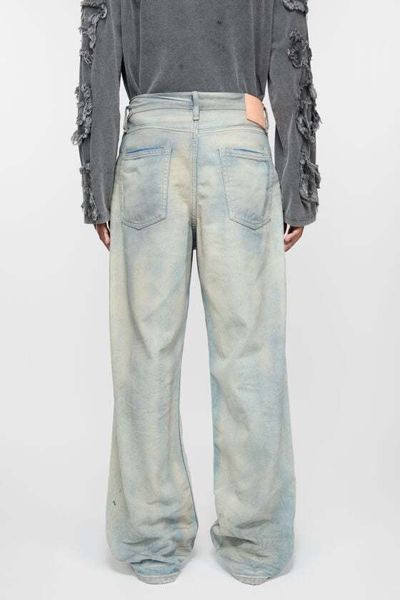 Acne Studios 1981m Loose-fit Jeans In Gray