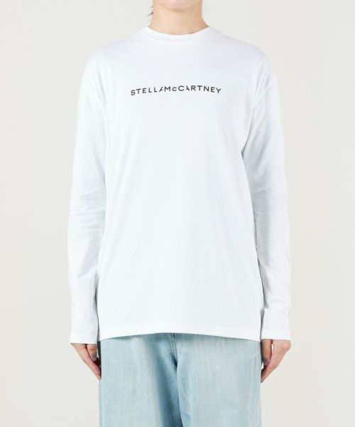 Stella Mccartney Iconic Sustainable Cotton Sweatshirt In White