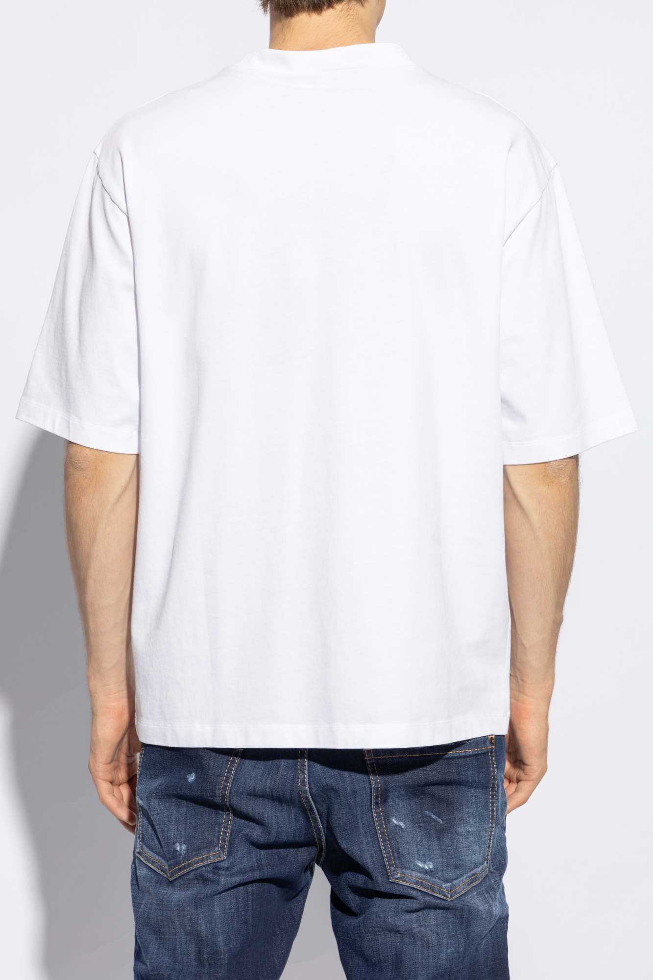 Dsquared2 Loose Fit T-shirt In White