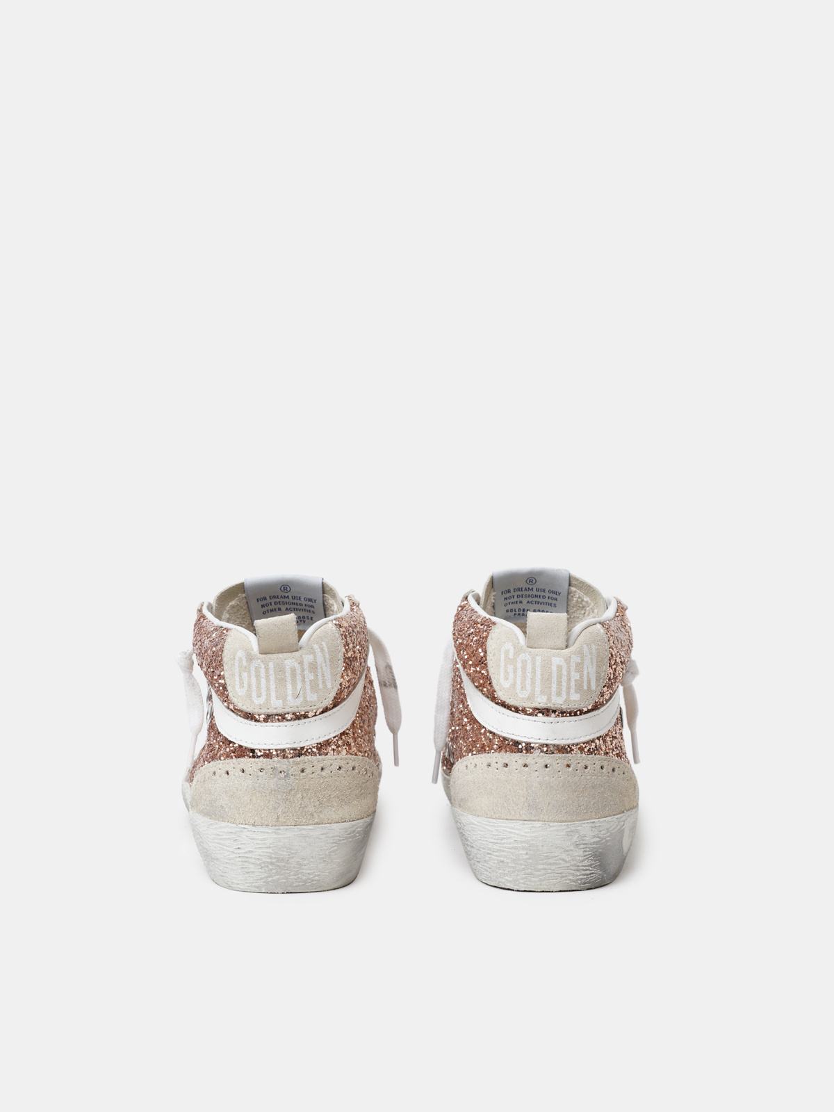 Golden Goose Mid Star Classic Sneakers In White