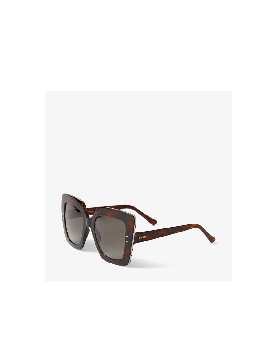 Jimmy Choo Auri Sunglasses In Multicolor
