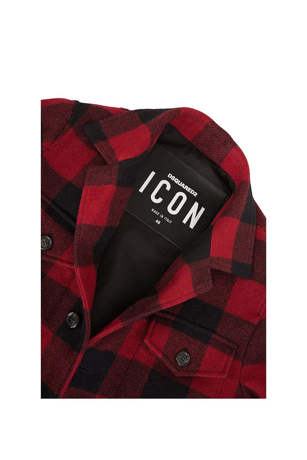 Dsquared2 Long Sleeve Jacket In Red