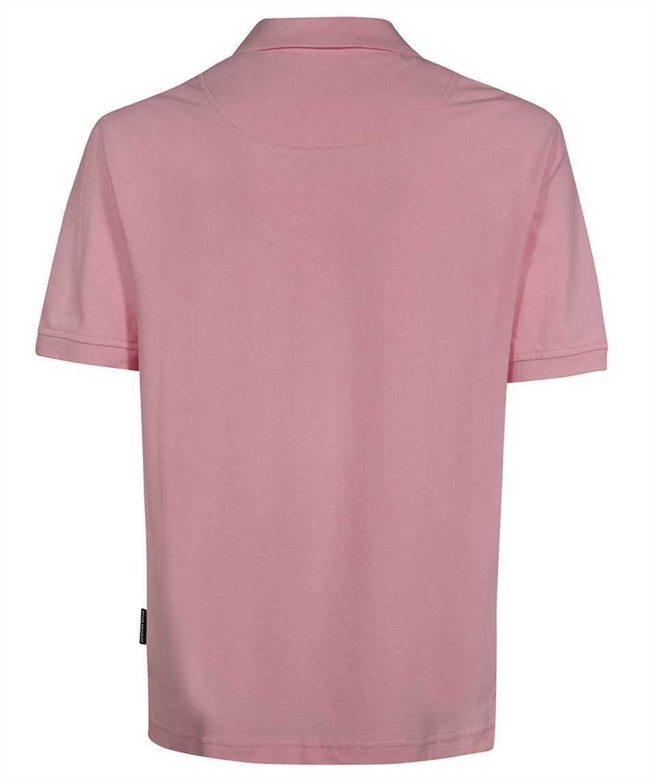 Moose Knuckles Logo Polo Shirt In Pink