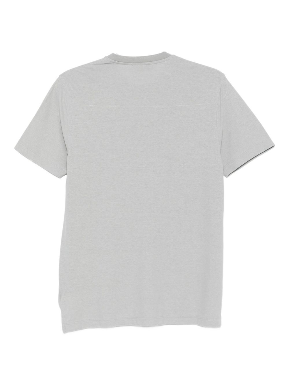 Zanone Cotton T-shirt In Gray