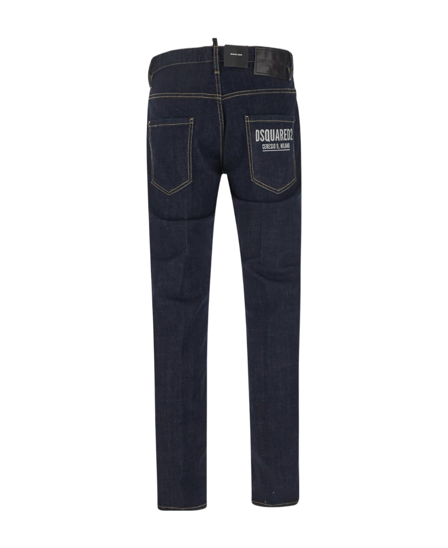 Dsquared2 Dark Rinse Wash Cool Guy Jeans In Blue