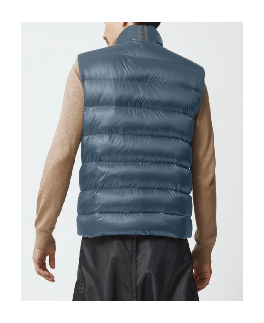 Canada Goose Crofton Down Vest In Blue
