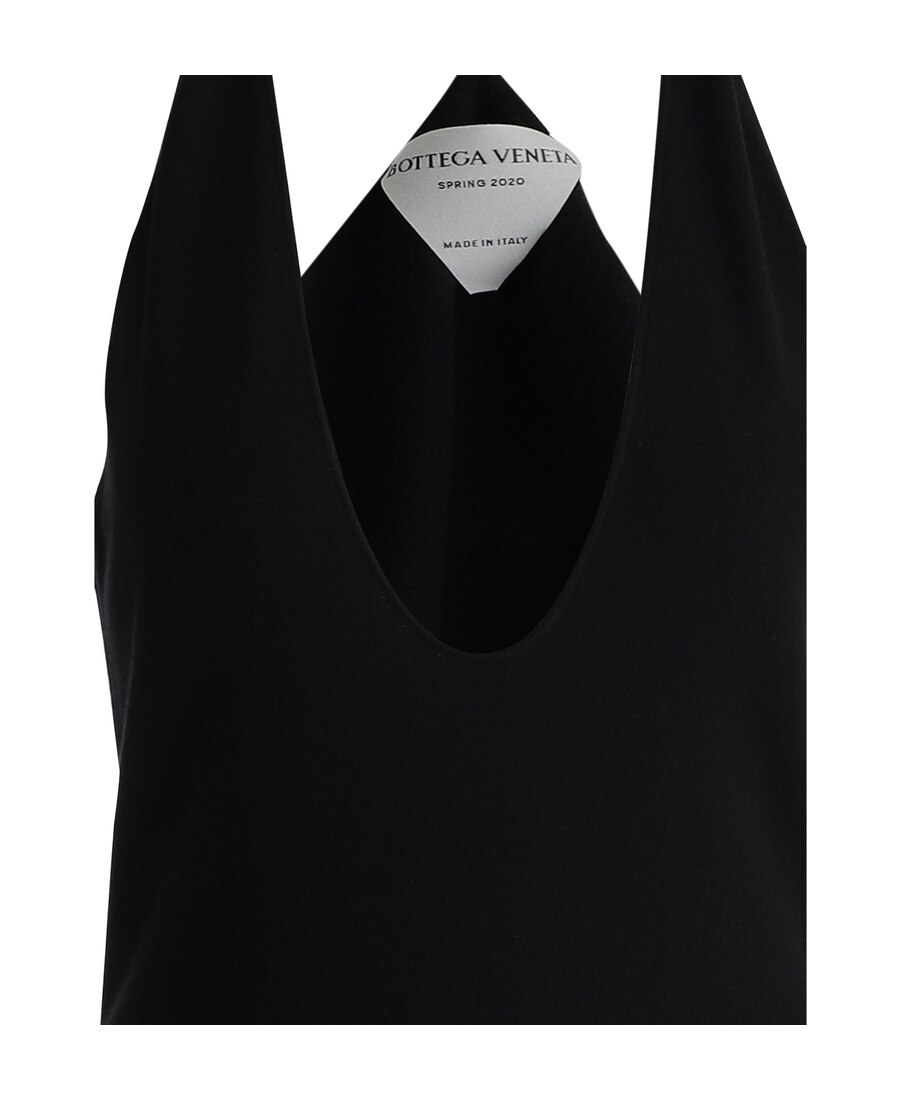Bottega Veneta Plunge Neck Bodysuit