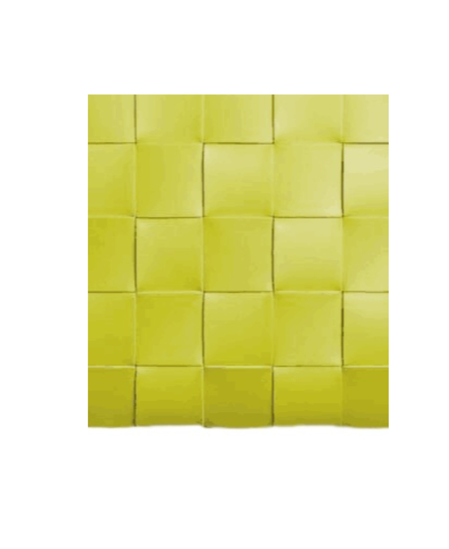 Bottega Veneta Intrecciato Clutch Bag In Yellow