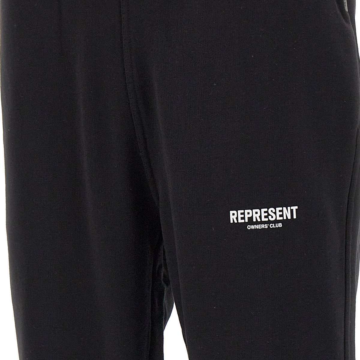 Represent Elastic Waist Sweatpants In Black