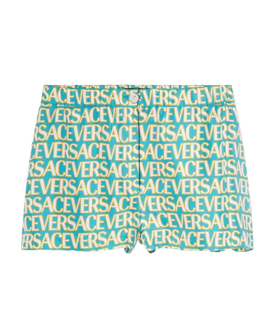 Versace Shorts In Green