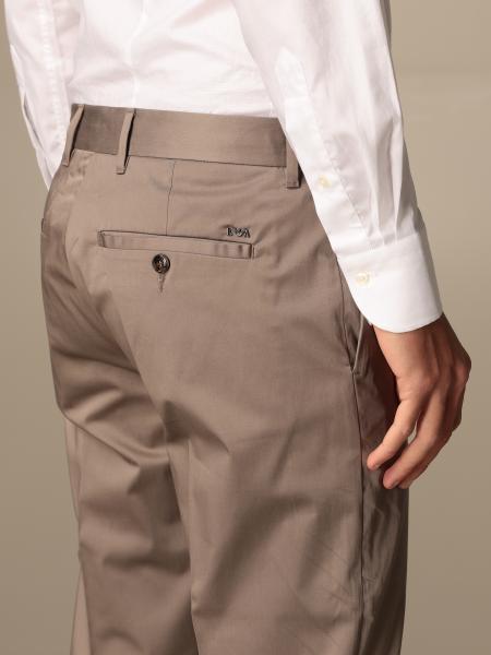 EMPORIO ARMANI EMPORIO ARMANI STRAIGHT-LEG TAILORED TROUSERS