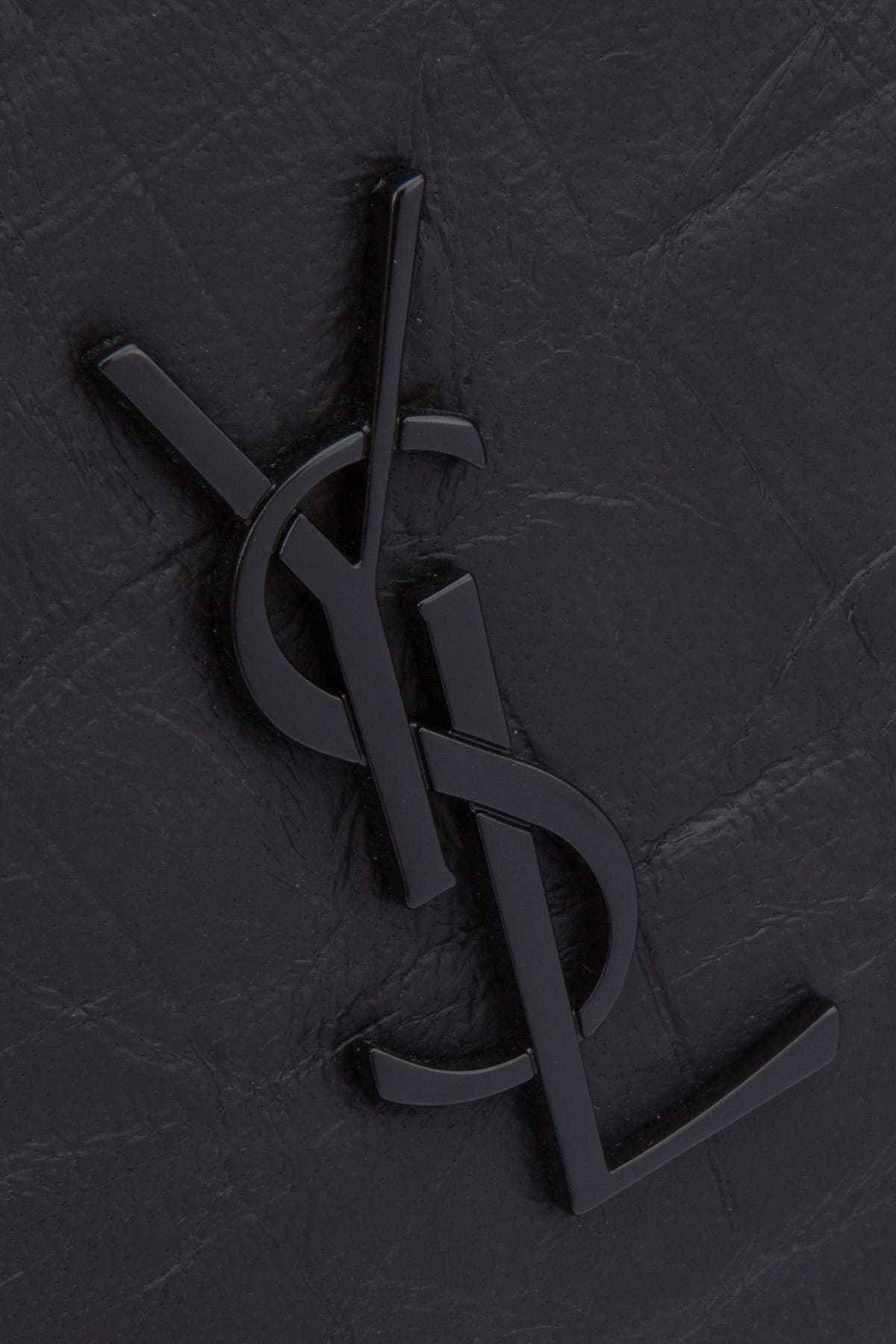 Saint Laurent Monogram Billfold Wallet In Black