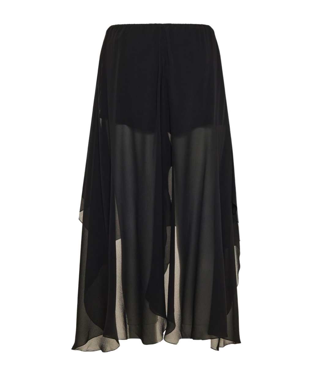 Chloé Elastic Waist Casual Pants In Black