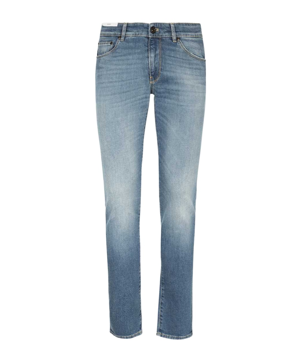 Pt Torino Logo Jeans In Blue