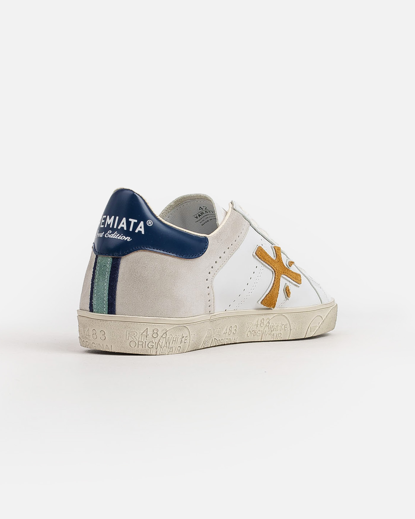 PREMIATA LOGO LOW-CUT SKATE SHOES