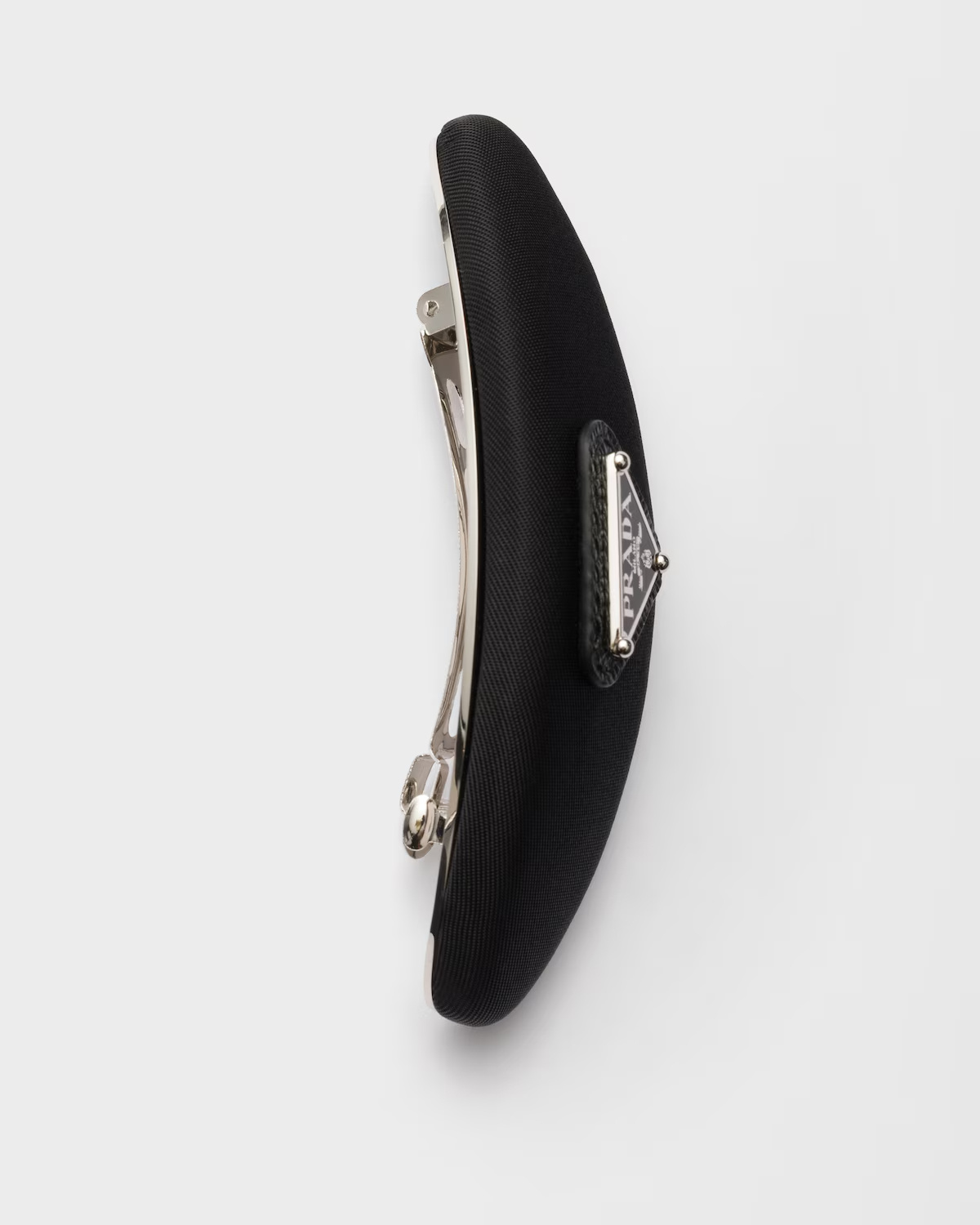 Prada Logo Hair Clip In Pattern