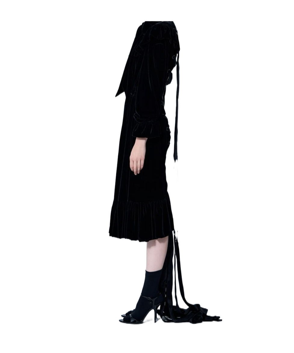 Balenciaga Lace-up Dress