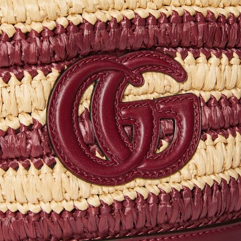 Gucci Woven Mini Bucket Bag