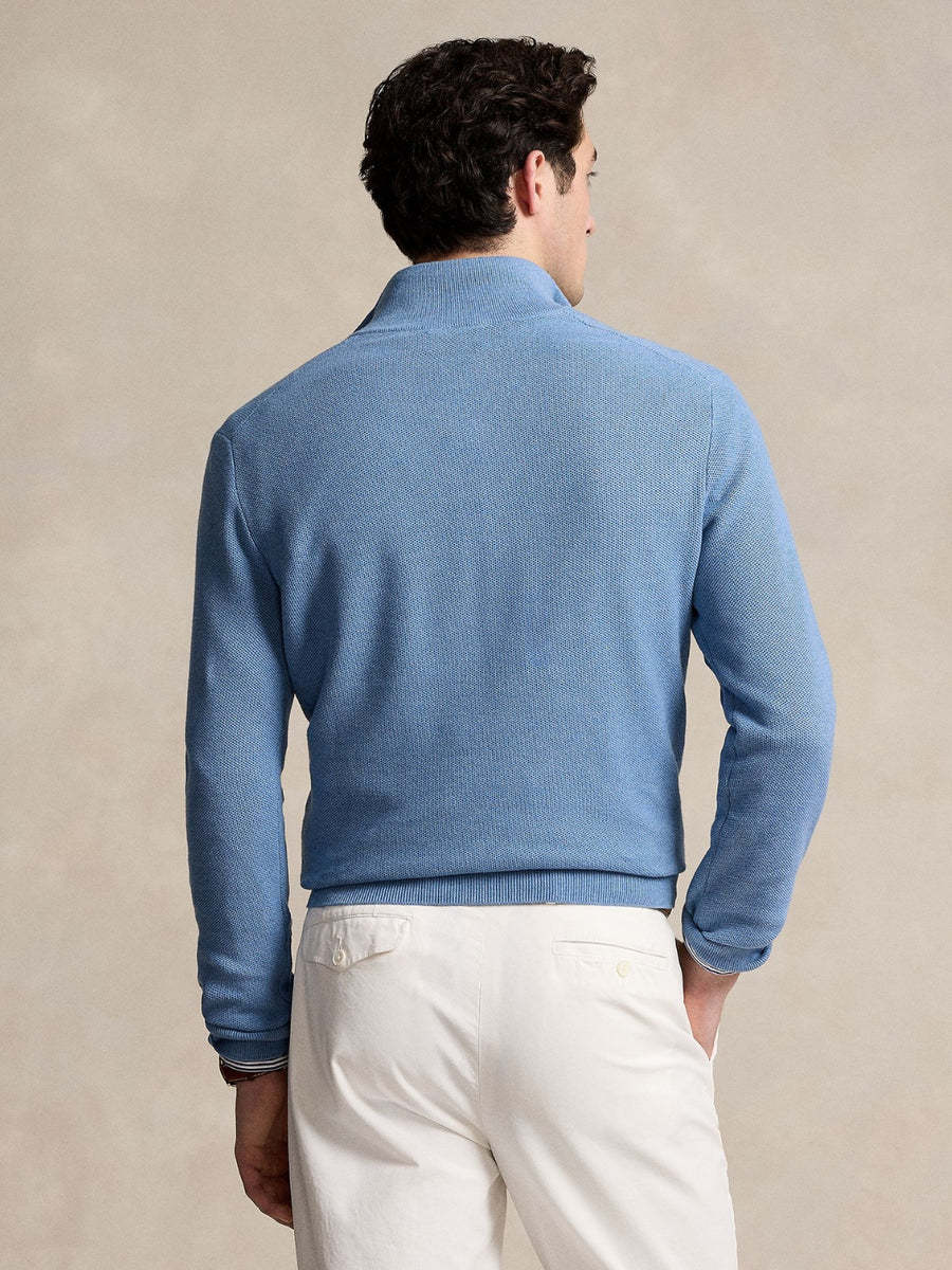 Polo Ralph Lauren Polo Pony Cotton Sweatshirt In Blue
