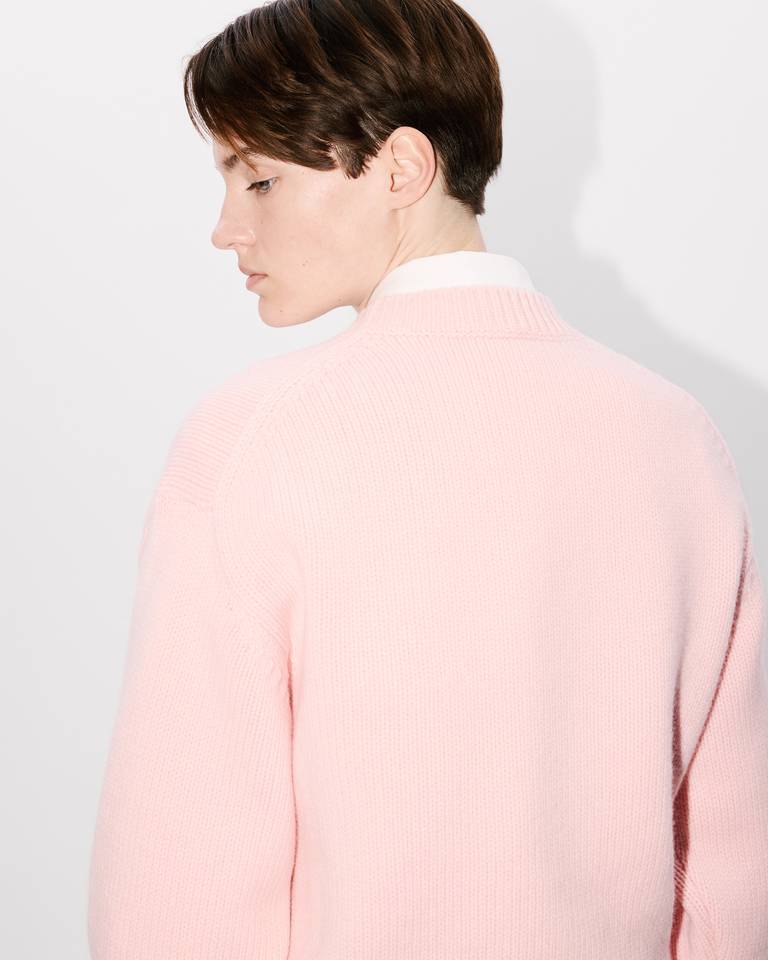 Kenzo Elephant Pattern Sweater In Pink