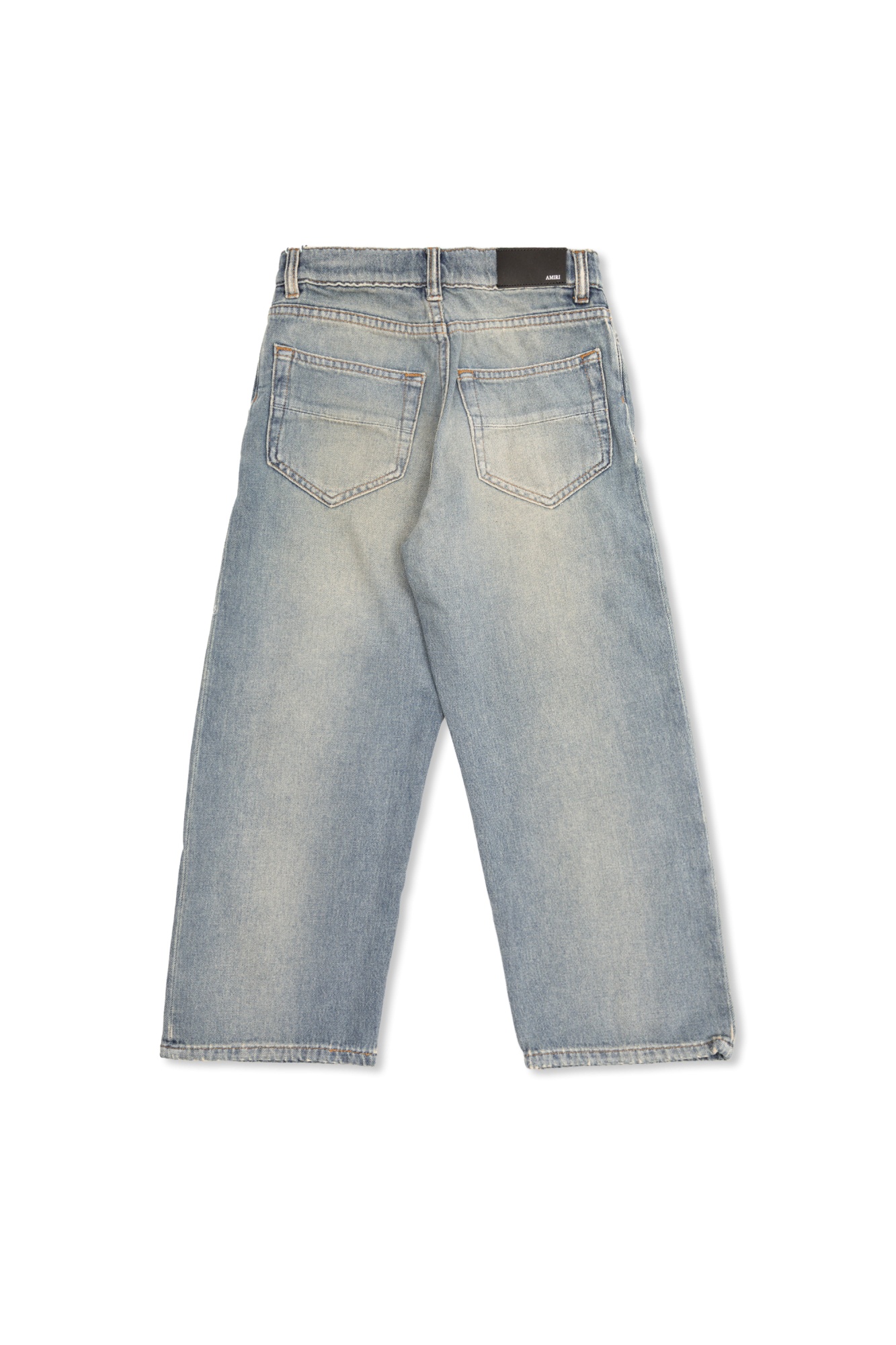 Amiri Belt-loop Jeans In Blue
