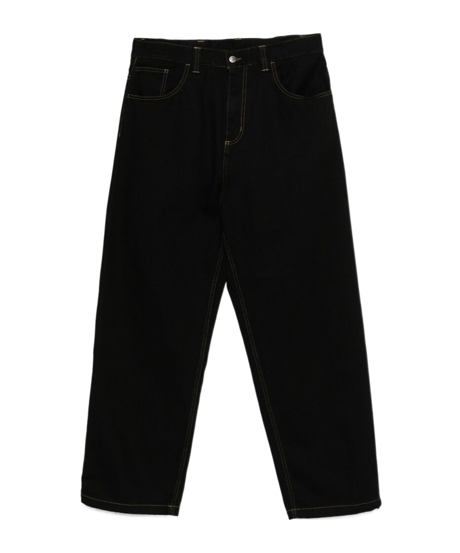 Carhartt Straight Jeans Pants In Black